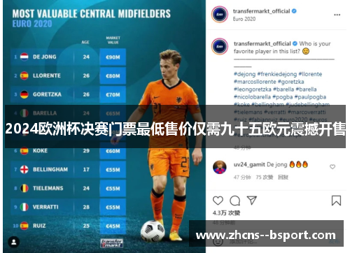 2024欧洲杯决赛门票最低售价仅需九十五欧元震撼开售 2024欧洲杯决赛门票最低售价仅需九十五欧元震撼开售
